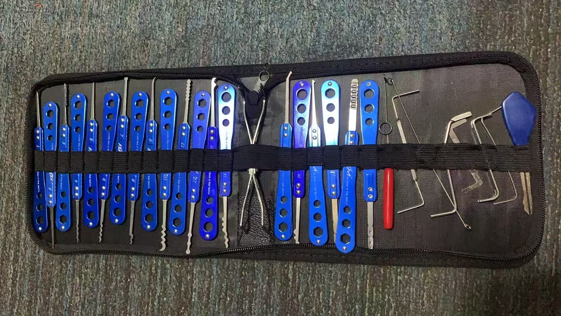 Multi-piece Locksmith Pick Kit