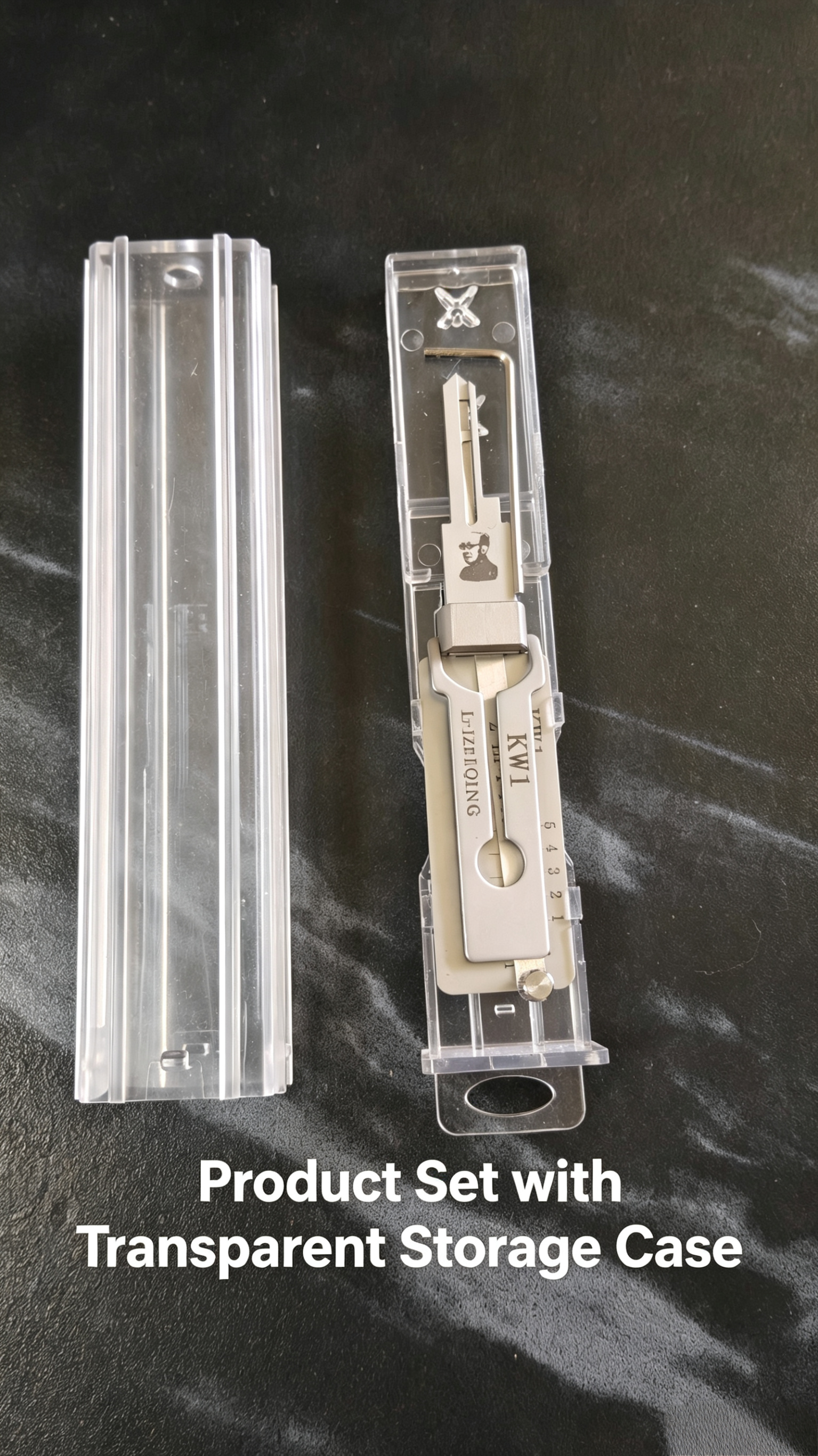 🔥 LISHI KW1 2-in-1 5 Pins Lock Pick & Decoder Tool 🔧 Professional Household Door Locksmith Tool