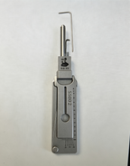 🔥 Lishi SS002 2-in-1 Lock Pick & Decoder Tool 🔧 Precision Stainless Steel Civil Locksmith Tool