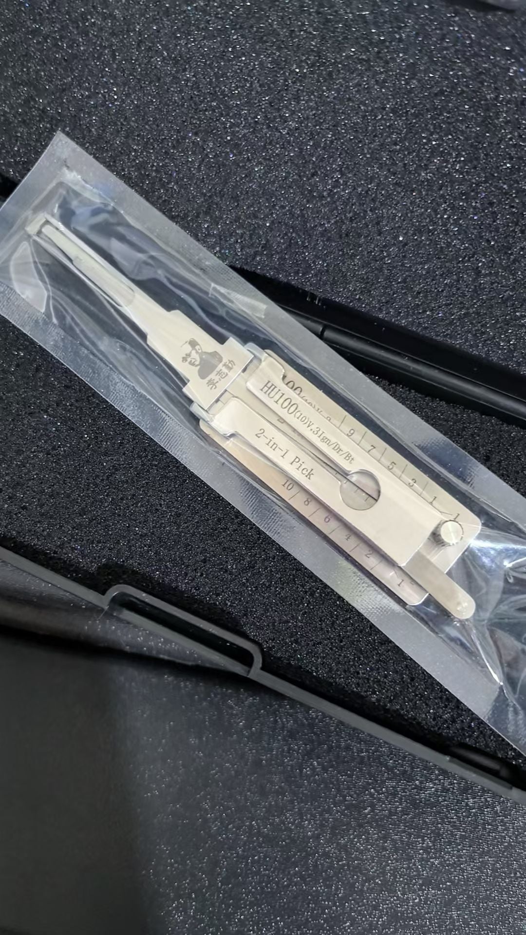 🔥 HU100 V3 Ignition 2-in-1 Auto Lock Pick & Decoder 🔧 Professional Lishi Locksmith Tool