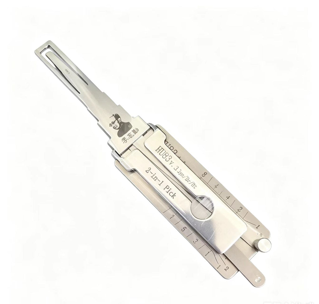 Lishi HU83 V.3 2-in-1 Lock Pick & Decoder Tool | For Mercedes-Benz & Smart Vehicle Ignition & Door Locks