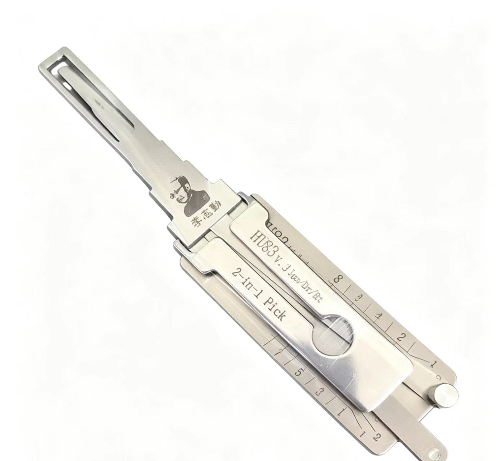 Lishi HU83 V.3 2-in-1 Lock Pick & Decoder Tool | For Mercedes-Benz & Smart Vehicle Ignition & Door Locks