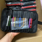 Factory Supply Colorful Kaba Hook Lock Pick Set | Stainless Steel Civil Locksmith Emergency Unlocking Tool Kit