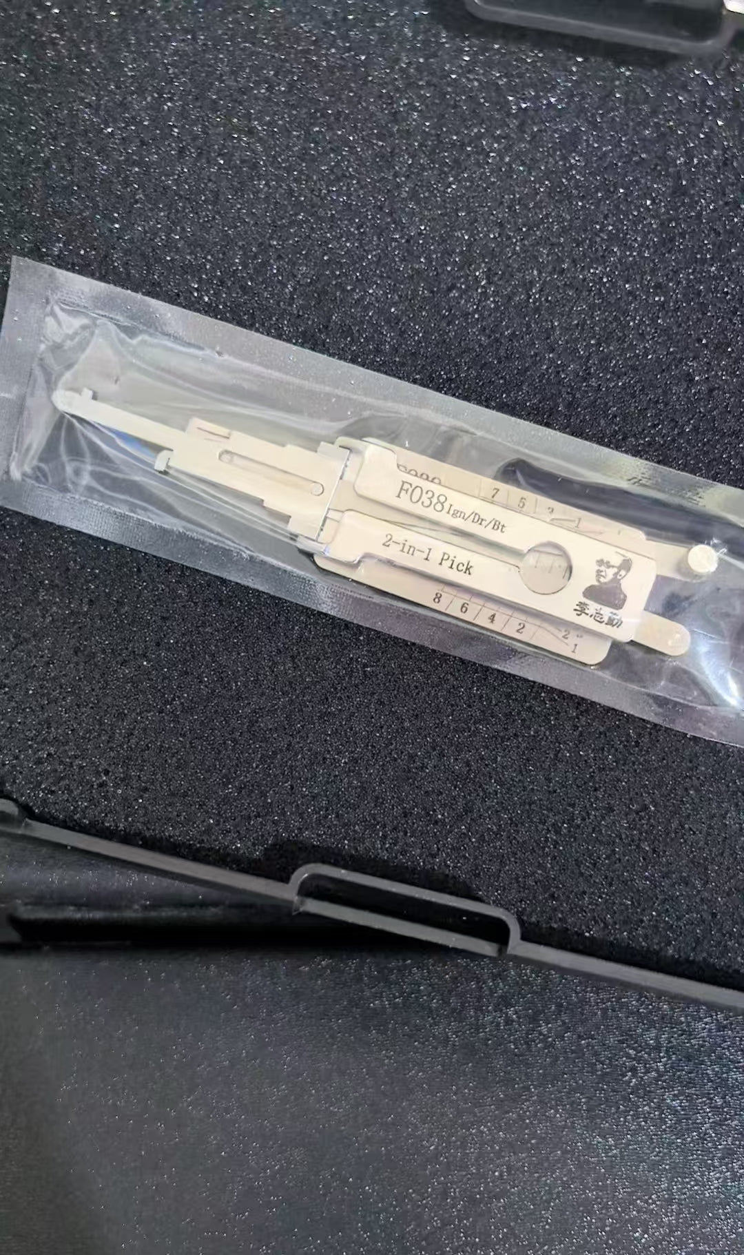 Lishi FO38 Flat 8 Cut 2-in-1 Decoder & Lock Pick 🔧 Professional Vehicle Key Locksmith Tool