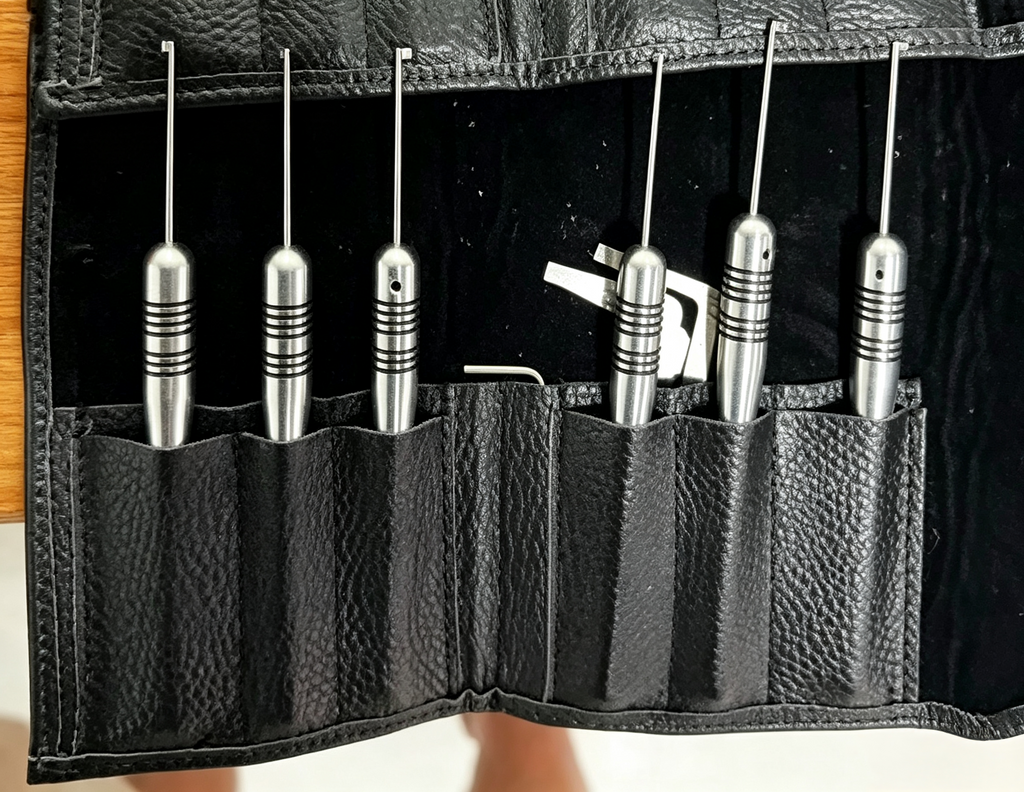 🔐 Kaba Groove Professional Locksmith Tools Kit High-End Precision Lock Pick Set 🧰