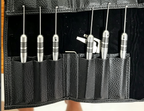🔐 Kaba Groove Professional Locksmith Tools Kit High-End Precision Lock Pick Set 🧰