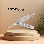 Original Lishi Tool TOY43 2-in-1 Decoder and Pick for Locksmith Tool Device