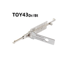 Original Lishi Tool TOY43 2-in-1 Decoder and Pick for Locksmith Tool Device