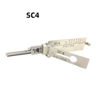 🔥 LISHI SC4 2-in-1 Lock Pick & Decoder Tool 🔧 Professional Non-Destructive Door Locksmith Tool