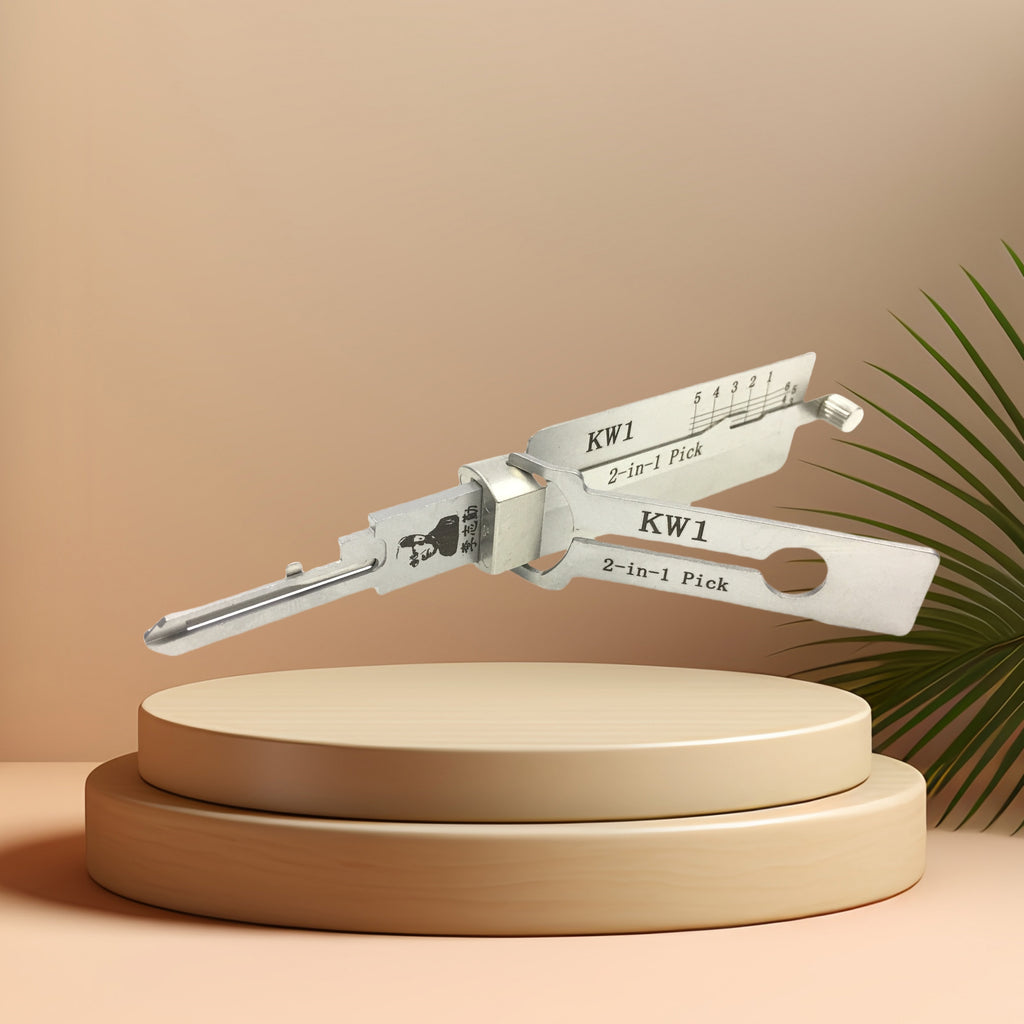 🔥 LISHI KW1 2-in-1 5 Pins Lock Pick & Decoder Tool 🔧 Professional Household Door Locksmith Tool