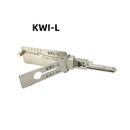 🔥 Lishi KW1-L 2-in-1 Lock Pick & Decoder Tool 🔧 Lightweight Portable Household Locksmith Tool