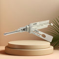 🔥 Lishi KW5 2-in-1 Stainless Steel Lock Pick & Decoder Tool 🔧 Professional Household Door Locksmith Tool