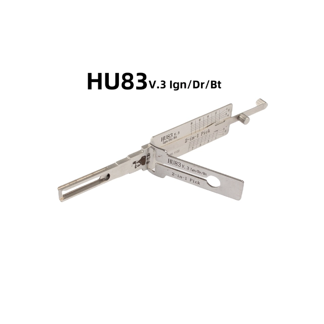 🔧 Lishi HU83 v.3 2-in-1 Pick Decoder Professional Locksmith Tool