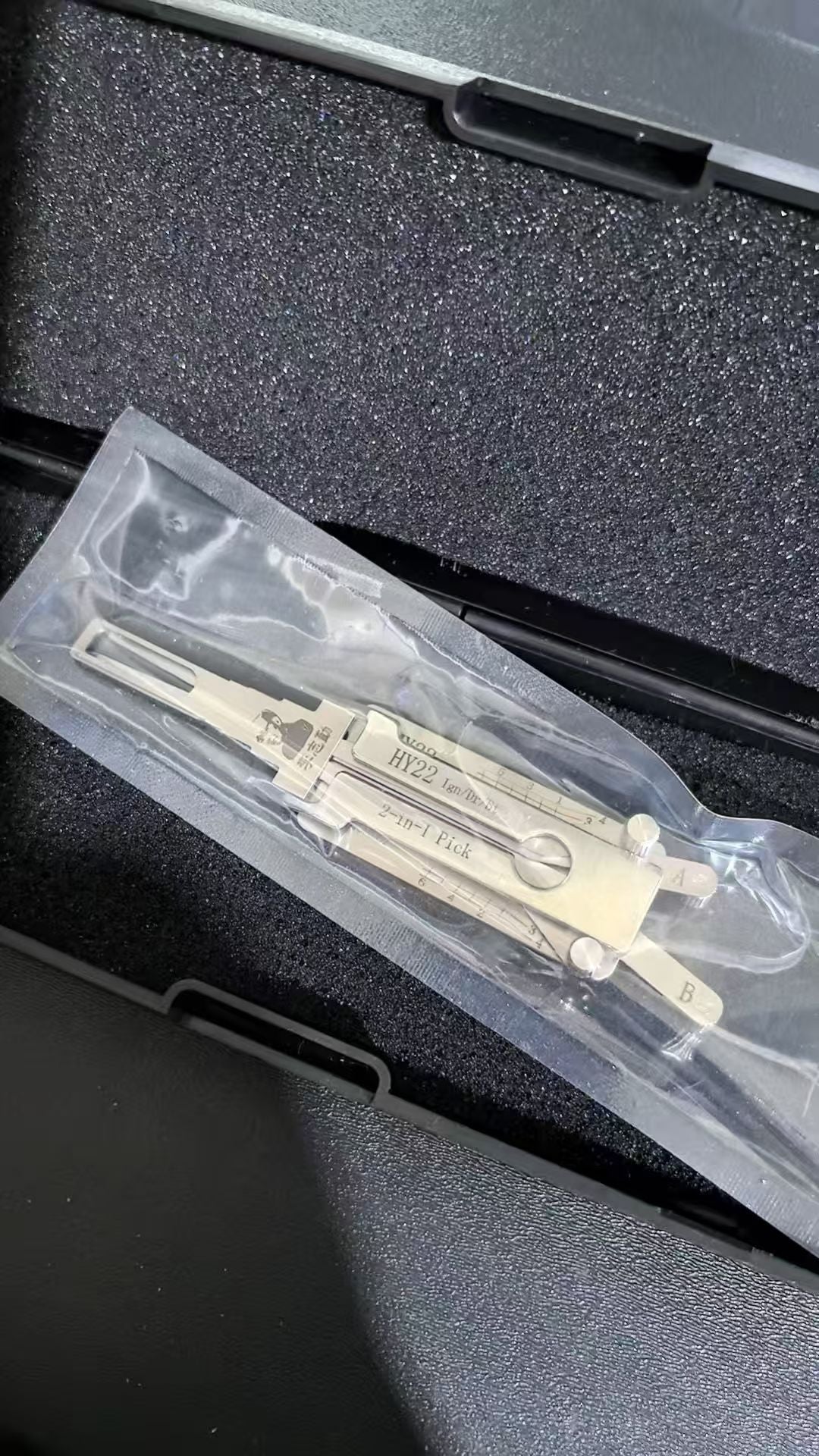 🔧 Lishi HY22 2-in-1 Pick Decoder Professional Locksmith Tool Auto