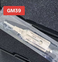 🔧 Lishi GM39 2-in-1 Auto Pick Decoder Professional Locksmith Tool