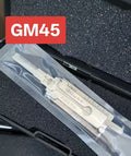 🔧 Lishi GM45 2-in-1 Auto Pick Decoder Professional Locksmith Tool