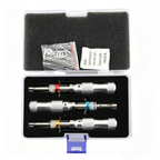 🧰 Factory Direct 3PCS Plum Blossom Tubular Lock Pick Set Stainless Steel Professional Locksmith Tool
