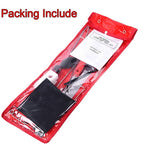9PCS Car Door Emergency Unlock Tool Kit, Vehicle Lock Out Lost Key Opening Tools with Air Wedge Pump