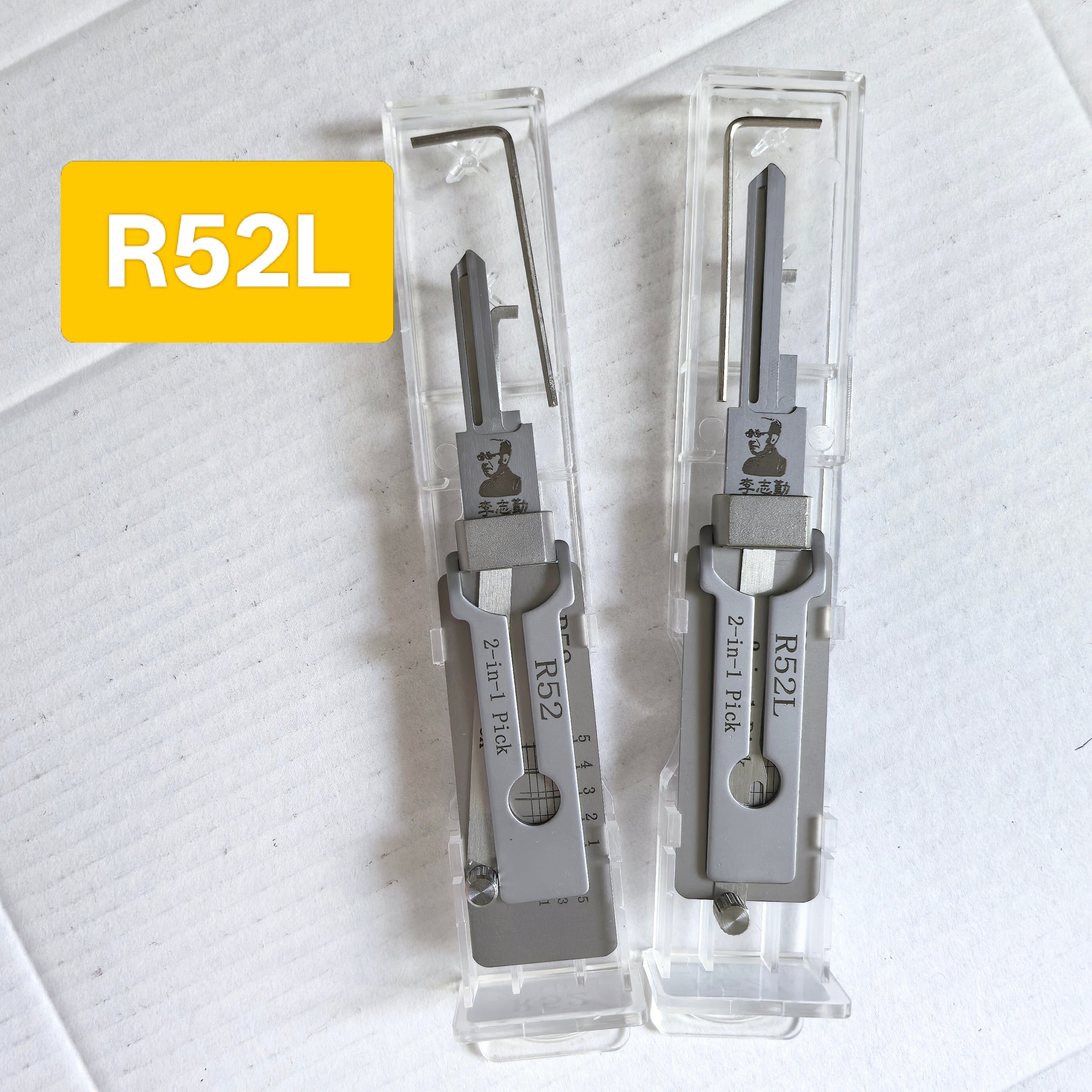 Lishi R52L 2-in-1 Decoder & Lock Pick Tool 🔧 Professional Locksmith Tool