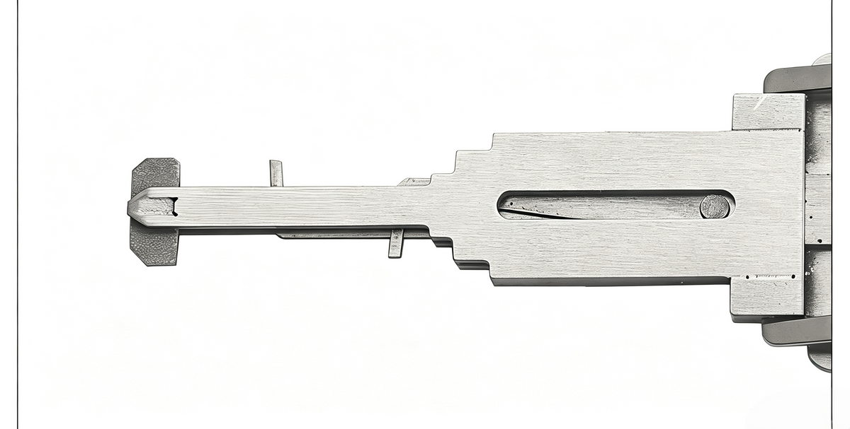 🔥 Lishi HU71 Ignition Door 2-in-1 Lock Pick & Decoder Set 🔧 Professional Unlocking Tool for Land Rover