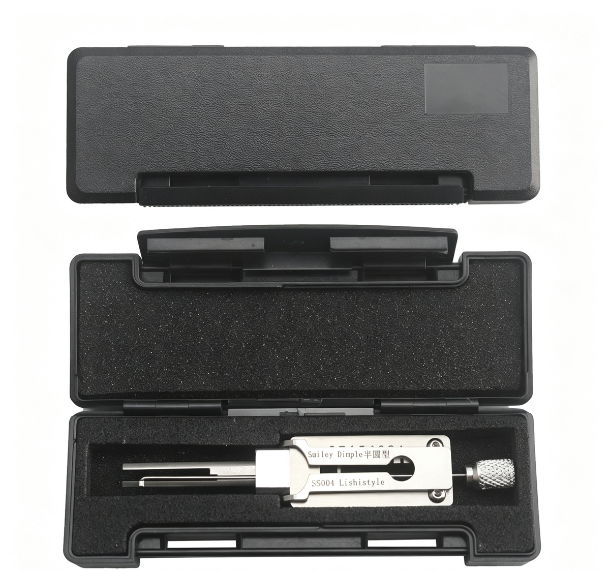 Lishi SS004 2-in-1 Door Lock Pick Decoder, Buyang Single Row Semi-Circular Residential Lock Tool