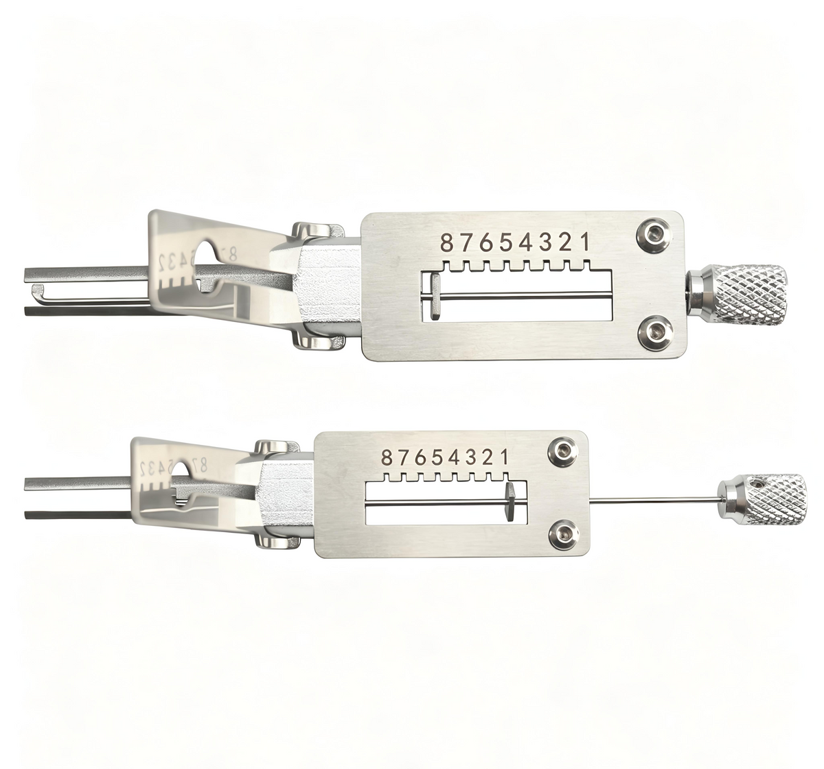 Lishi SS004 2-in-1 Door Lock Pick Decoder, Buyang Single Row Semi-Circular Residential Lock Tool