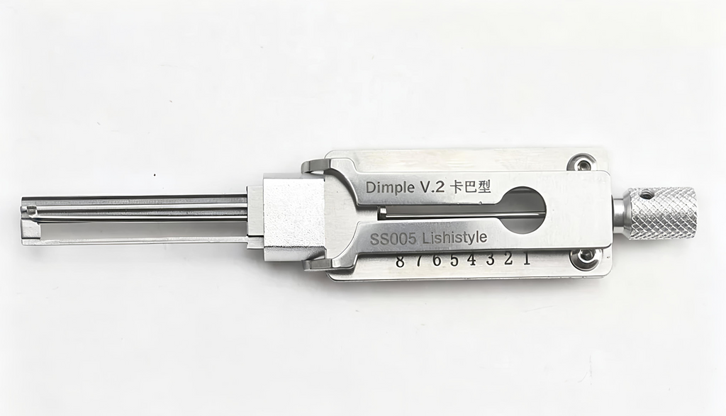 🔧Lishi SS005 2-in-1 Door Lock Pick Decoder, Positive Groove Kaba Civil Lock Tool
