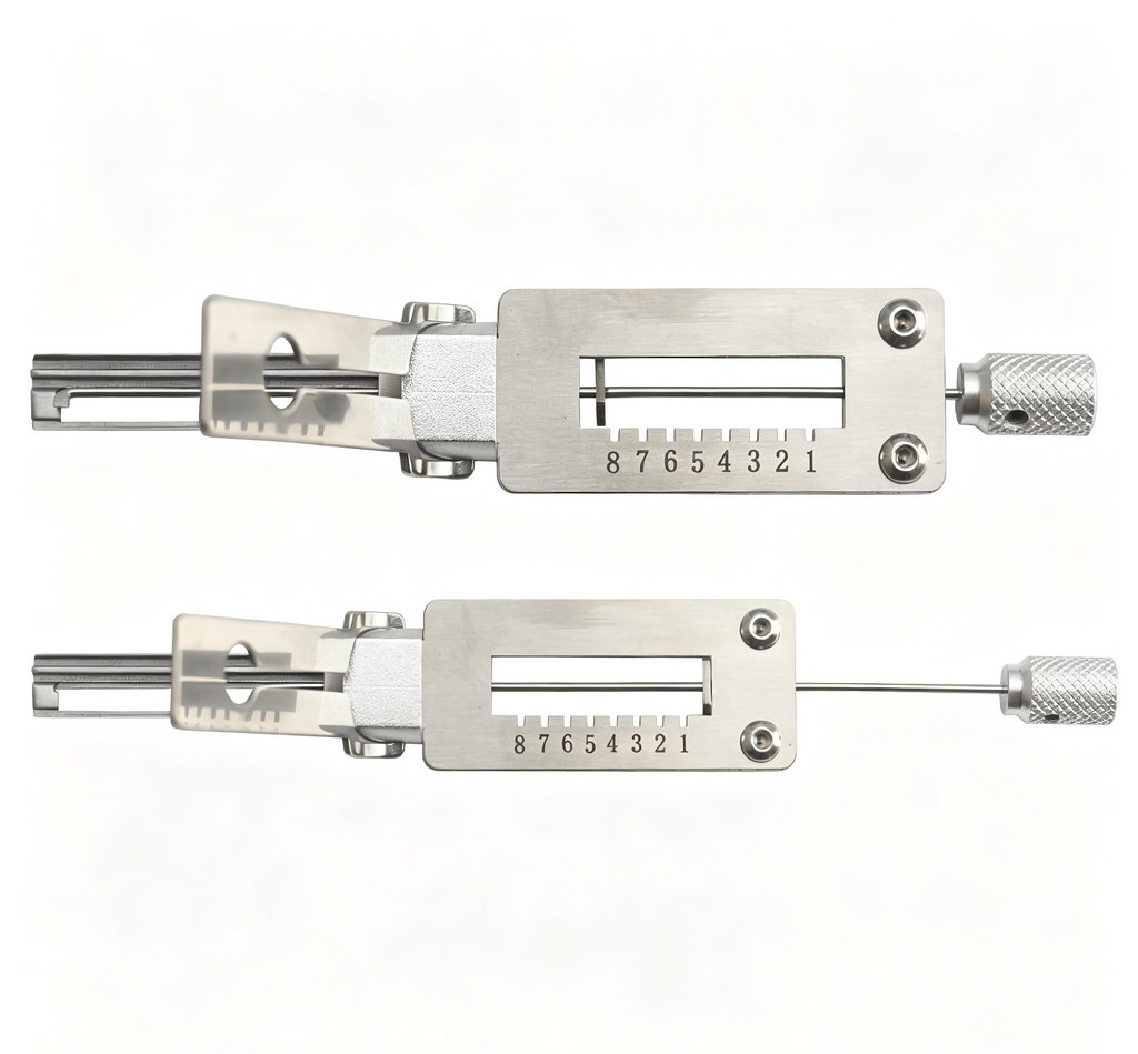 🔧Lishi SS005 2-in-1 Door Lock Pick Decoder, Positive Groove Kaba Civil Lock Tool