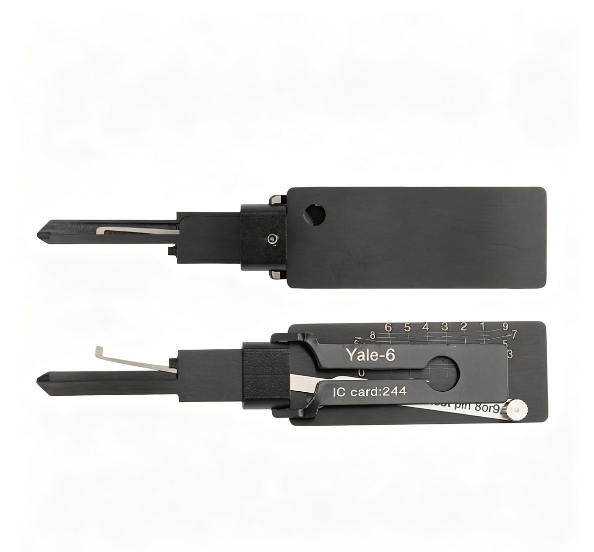Lishi Yale-6 2-in-1 Door Lock Pick Decoder Tool for Yale Locks