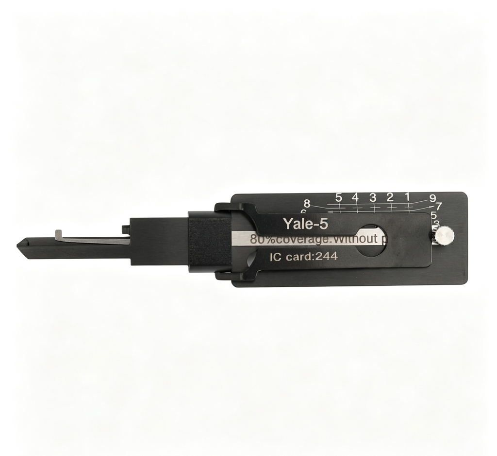 Lishi Yale-5 2-in-1 Door Lock Pick Decoder Tool for Yale Locks