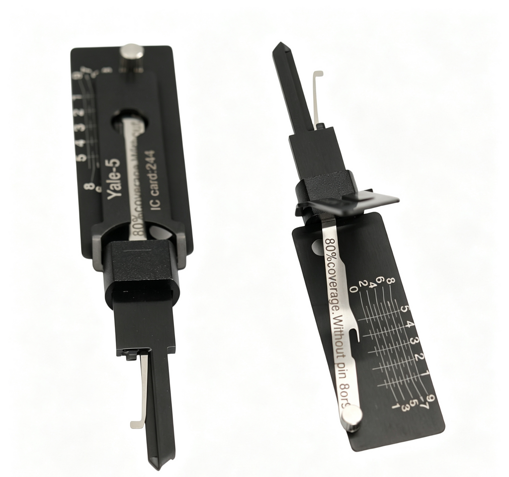 Lishi Yale-5 2-in-1 Door Lock Pick Decoder Tool for Yale Locks