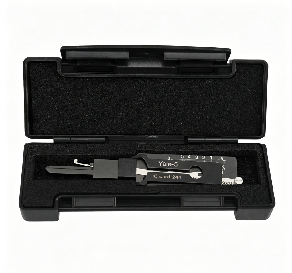 Lishi Yale-5 2-in-1 Door Lock Pick Decoder Tool for Yale Locks