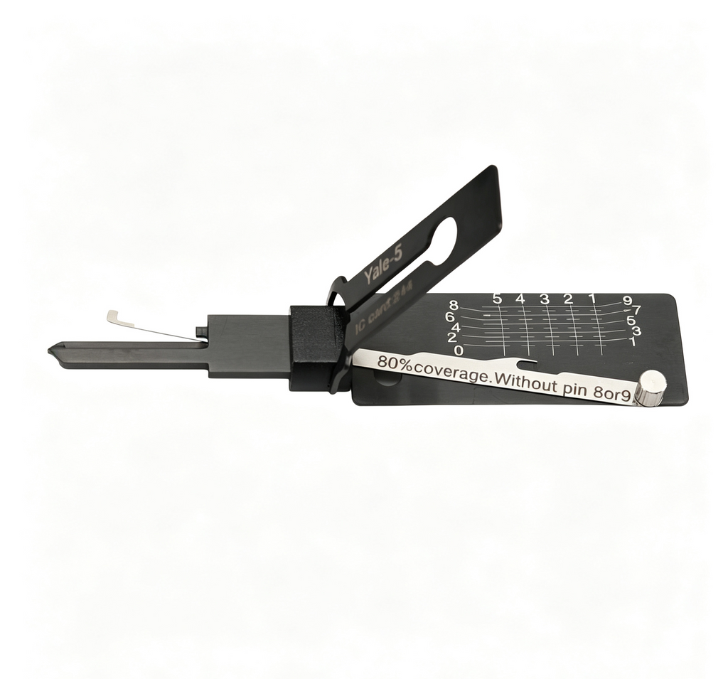 Lishi Yale-5 2-in-1 Door Lock Pick Decoder Tool for Yale Locks