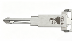 🔧 Lishi MAZ24R 2-in-1 Auto Pick Decoder Professional Locksmith Tool