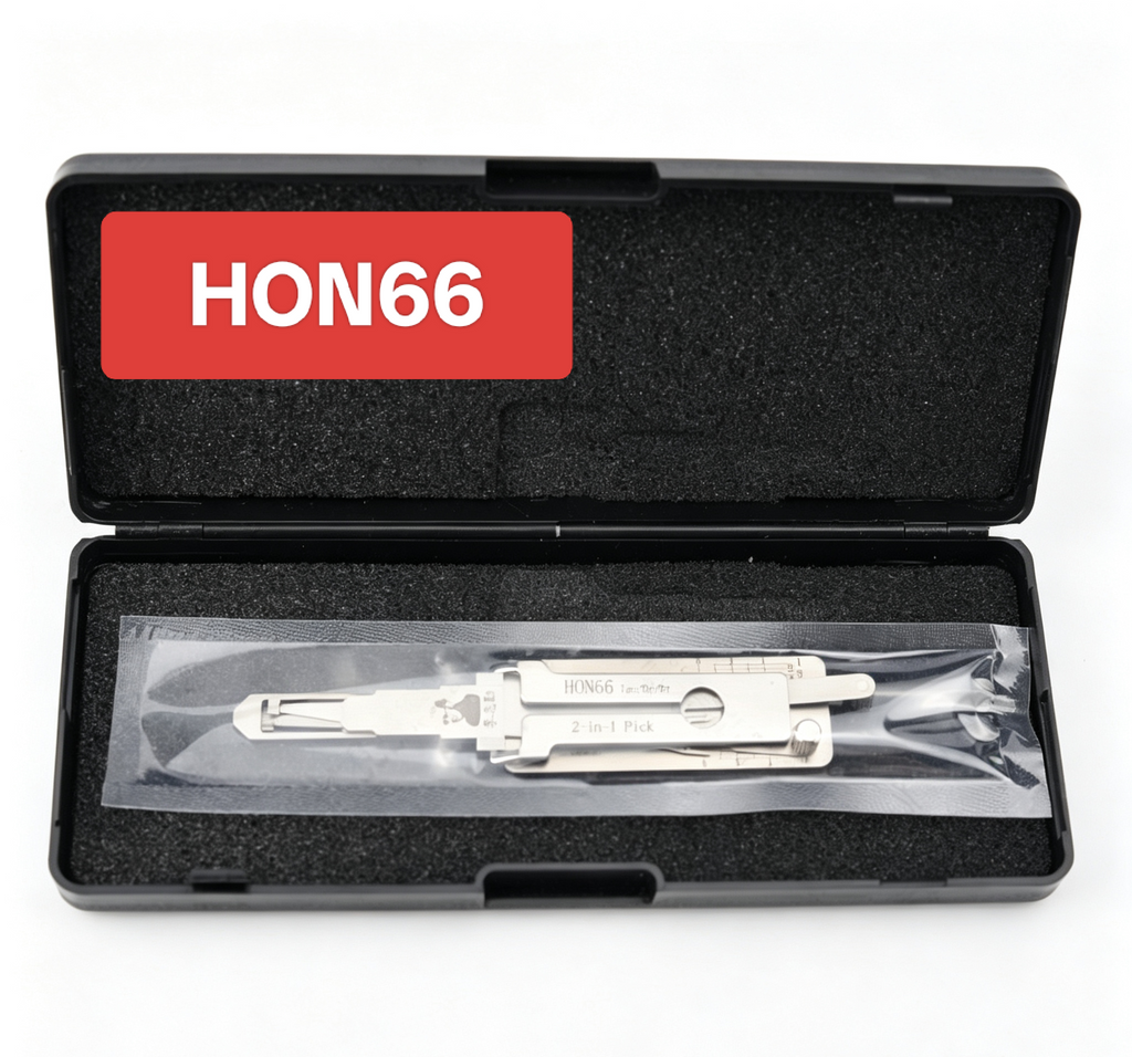Lishi HON66 2-in-1 Car Lock Key Reader Decoder Tool for Honda & Acura Vehicle Locks