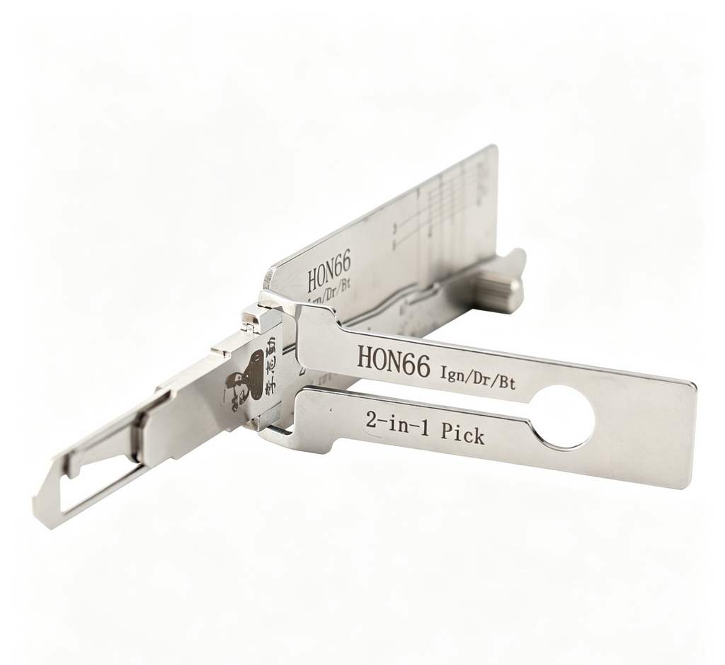 Lishi HON66 2-in-1 Car Lock Key Reader Decoder Tool for Honda & Acura Vehicle Locks