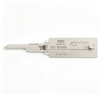 Lishi HU87 2-in-1 Key Reader Tool, Professional Locksmith Decoding Tool for Suzuki Vehicles