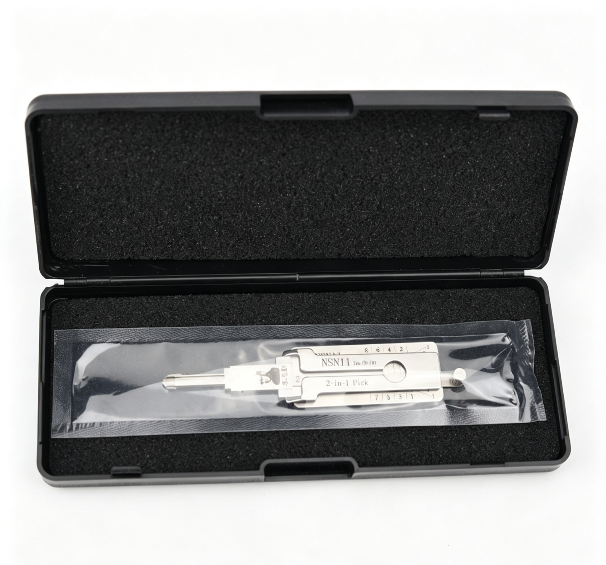 🔧 Lishi NSN11 2-in-1 Pick Tool, Professional Locksmith Decoding Tool for Nissan & Subaru Vehicles