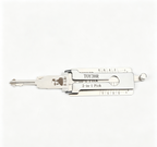 🔧 Lishi TOY38R 2-in-1 Pick Tool, Professional Locksmith Decoding Tool for Toyota Vehicles