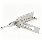 🔧 Lishi TOY38R 2-in-1 Pick Tool, Professional Locksmith Decoding Tool for Toyota Vehicles