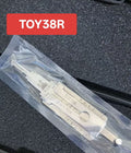 🔧 Lishi TOY38R 2-in-1 Pick Tool, Professional Locksmith Decoding Tool for Toyota Vehicles