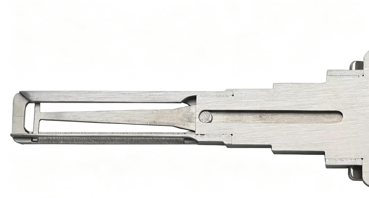 Lishi HU92 V.3 2-in-1 Pick Tool, Professional Locksmith Decoding Tool for Volkswagen Vehicles