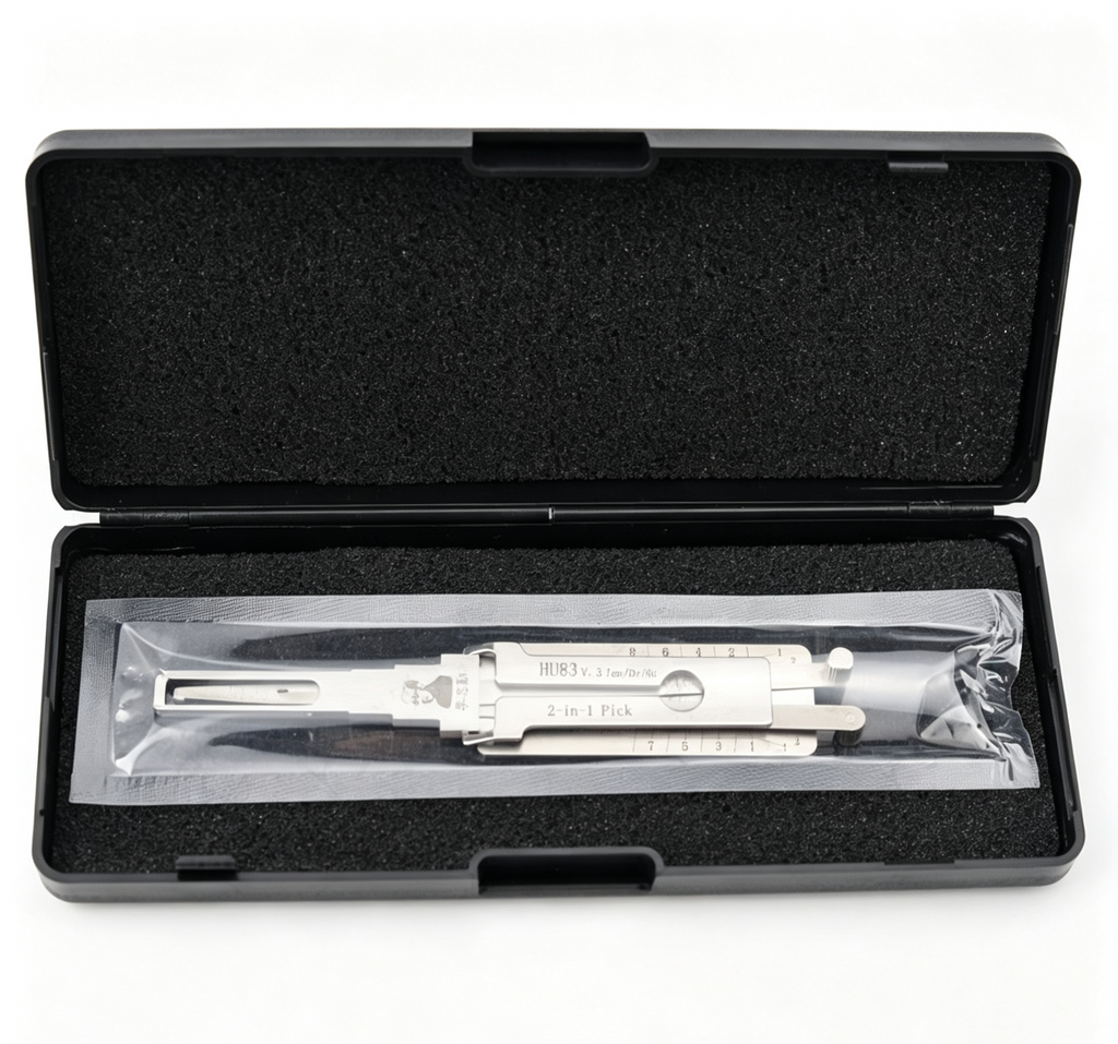 🔧Lishi HU83 V.3 2-in-1 Pick Tool, Professional Locksmith Decoding Tool for Peugeot & Citroen Vehicles