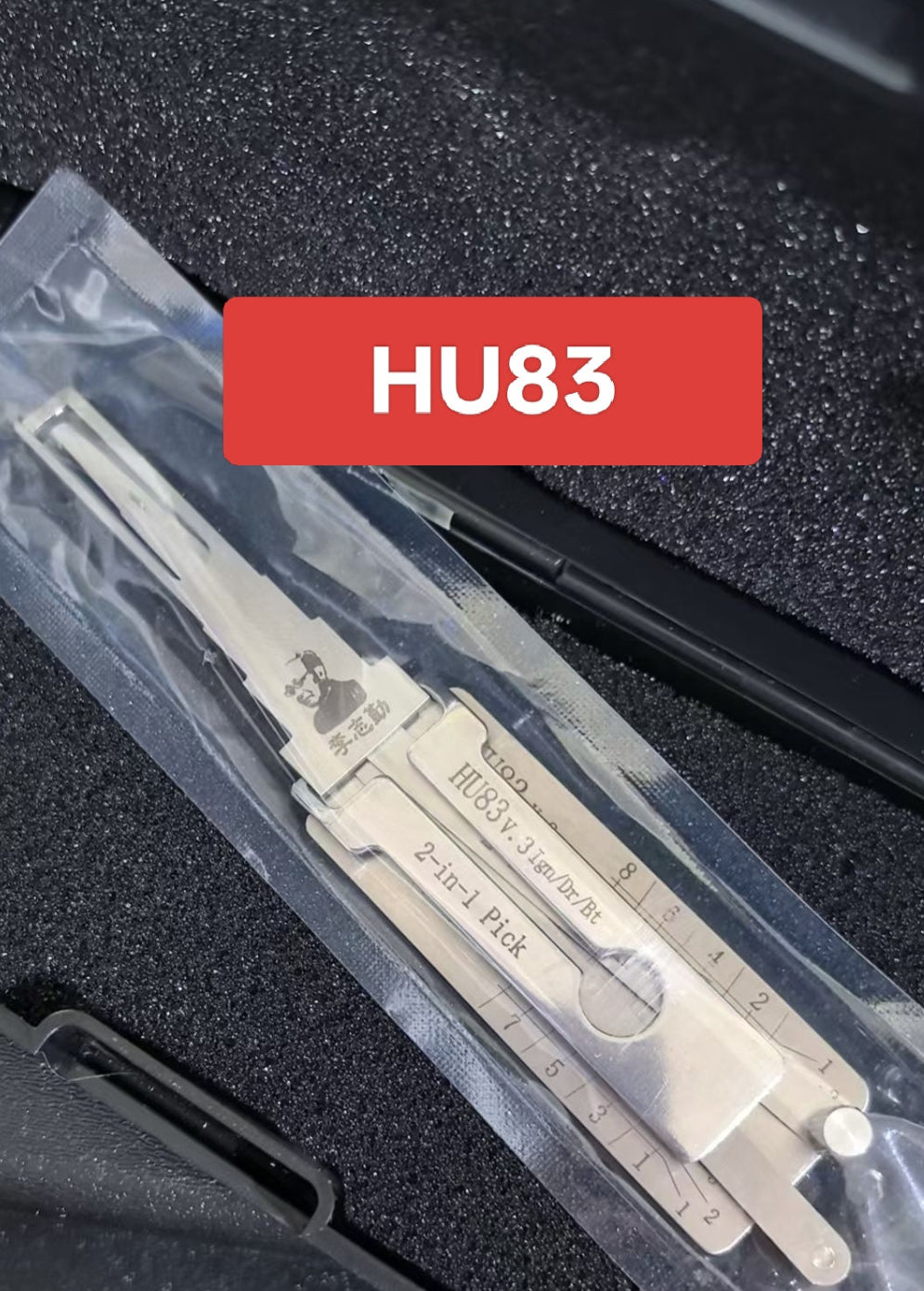 🔧Lishi HU83 V.3 2-in-1 Pick Tool, Professional Locksmith Decoding Tool for Peugeot & Citroen Vehicles