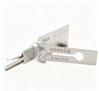 Lishi SS002R 2-in-1 Pick Tool, Professional Door Lock Decoding Tool for Residential & Commercial Door Locks