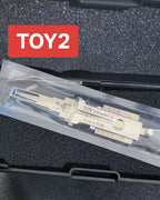 🔧Lishi TOY 2Track V.3 2-in-1 Pick Tool, Professional Car Lock Decoding Tool for Toyota Vehicles