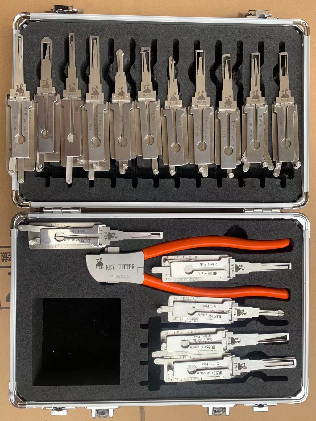 🔧Lishi 16‑Piece 2‑In‑1 Auto Lock Repair Tool Kit For Multi‑Brand Vehicles