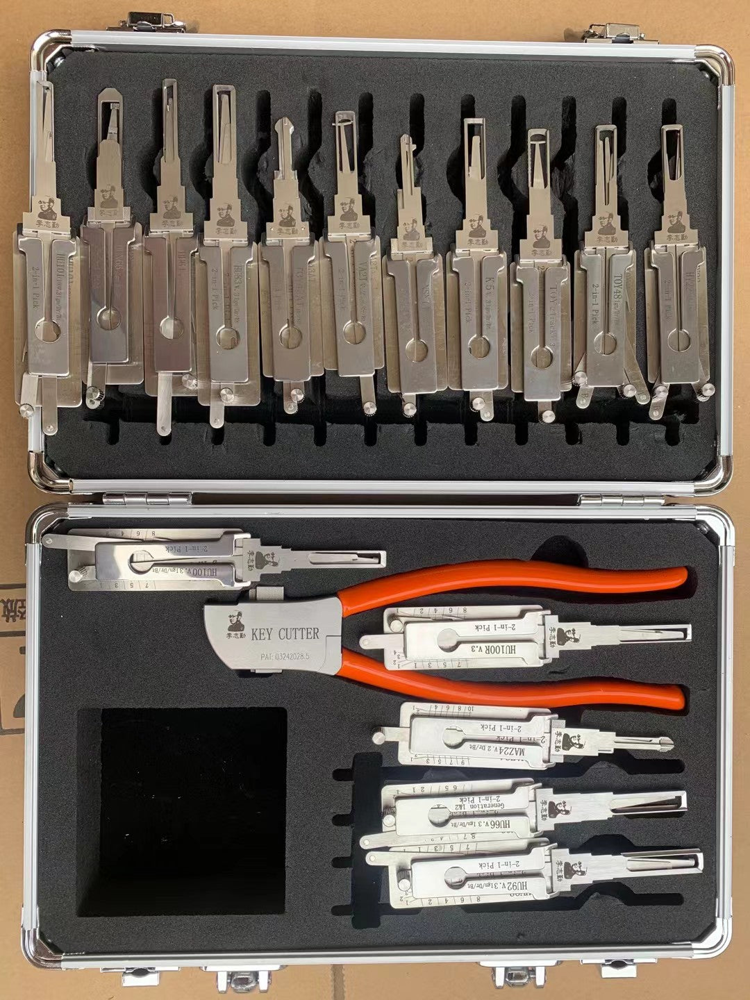 🔧Lishi 16‑Piece 2‑In‑1 Auto Lock Repair Tool Kit For Multi‑Brand Vehicles