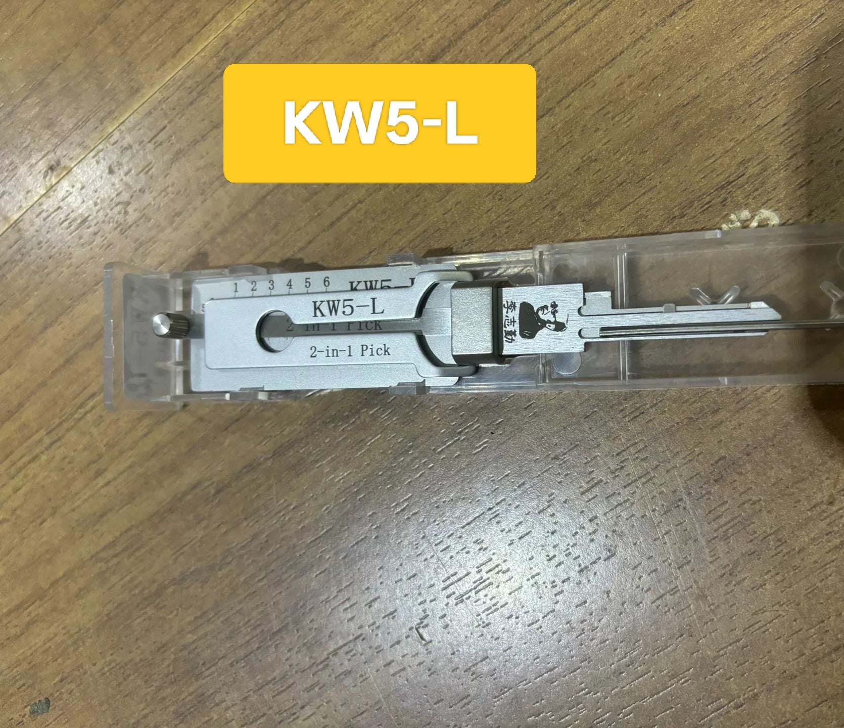 🔥 Lishi KW5‑L 2‑in‑1 Lock Pick & Decoder Tool 🔧 Professional Non‑Destructive Door Locksmith
