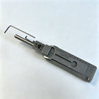 🔥 Lishi SS002 2-in-1 Lock Pick & Decoder Tool 🔧 Precision Stainless Steel Civil Locksmith Tool